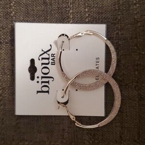 Gold & glitter earrings